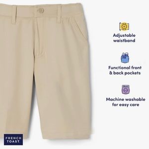 Boys French Toast Khaki Shorts